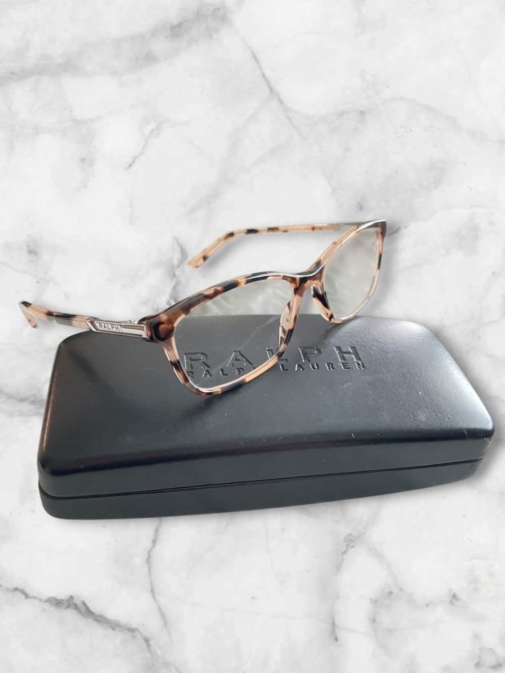 Ralph Lauren RA 7044 Women's Pink Tortoise 52-16-135mm Eyewear Frames & Case